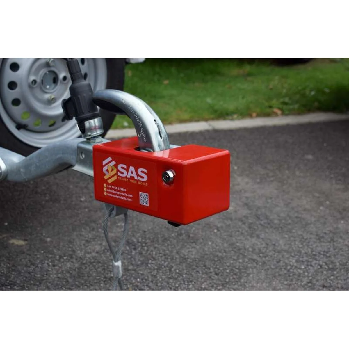 SAS SAS Original HL2 Hitchlock for Unbraked Trailers Lock Keyed Alike - Image 7
