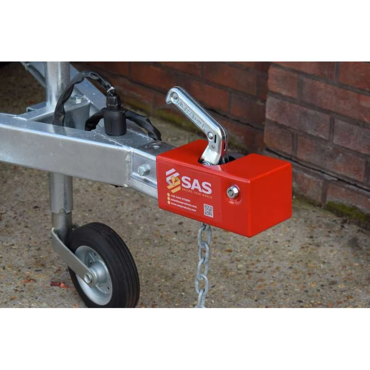 SAS SAS Original HL2 Hitchlock for Unbraked Trailers Lock Keyed Alike - Image 8
