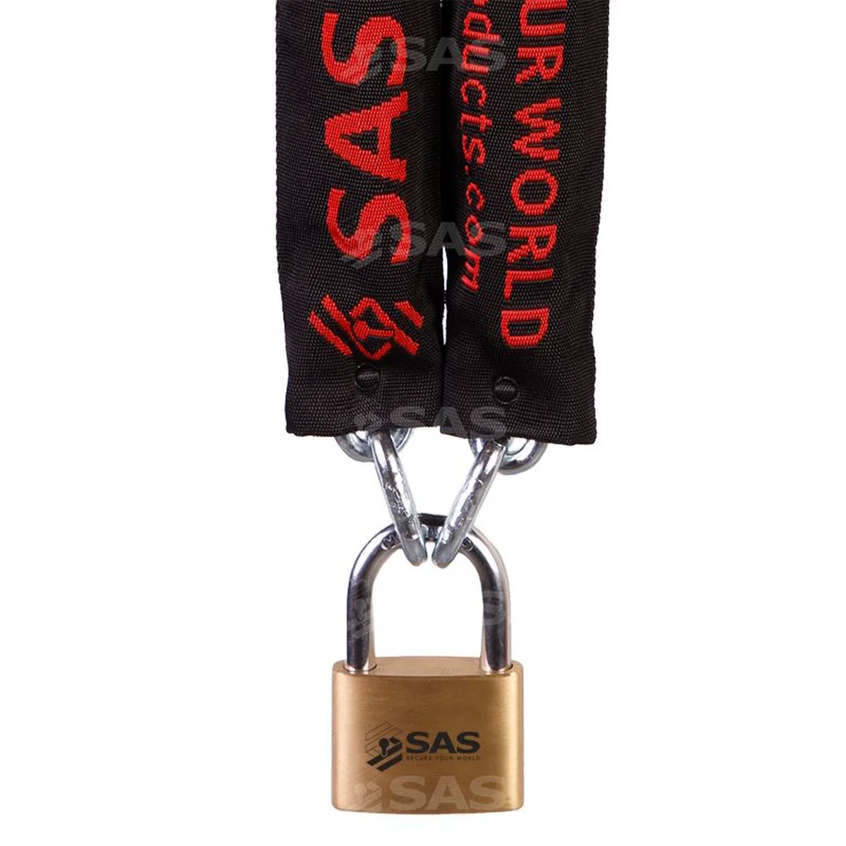 SAS SAS UB50 Padlock, 50mm Brass Body, pack of 2 - Image 3