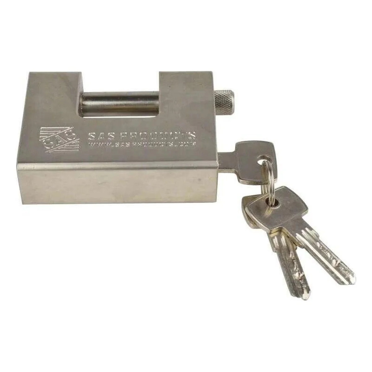 SAS Ultra Secure C-Type Padlock Hardened Steel 8300075 Chains Gates Cables - Image 3