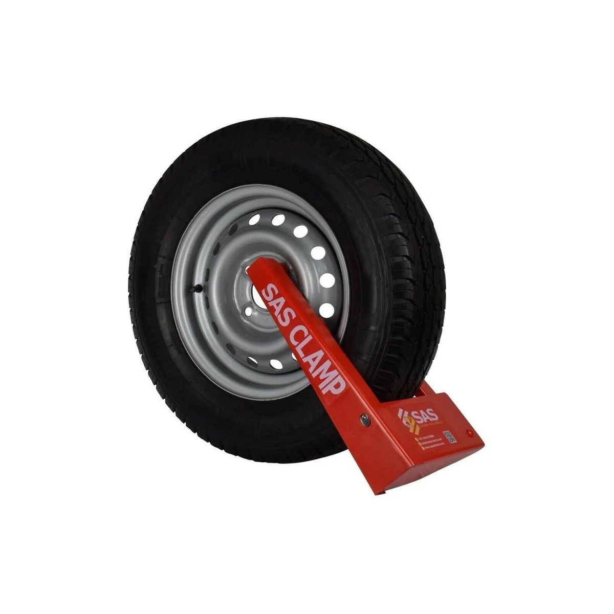 SAS Wheel Clamp For Trailer Caravan Wheels Security HD1 Lock 165x13 195/55R10 - Image 8