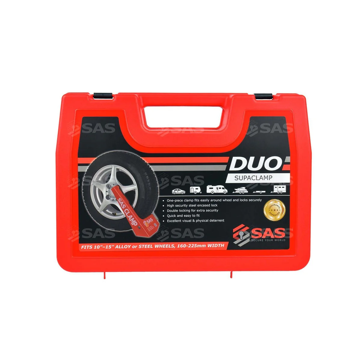 SAS Wheel Clamp Plastic Carry Case - Image 3