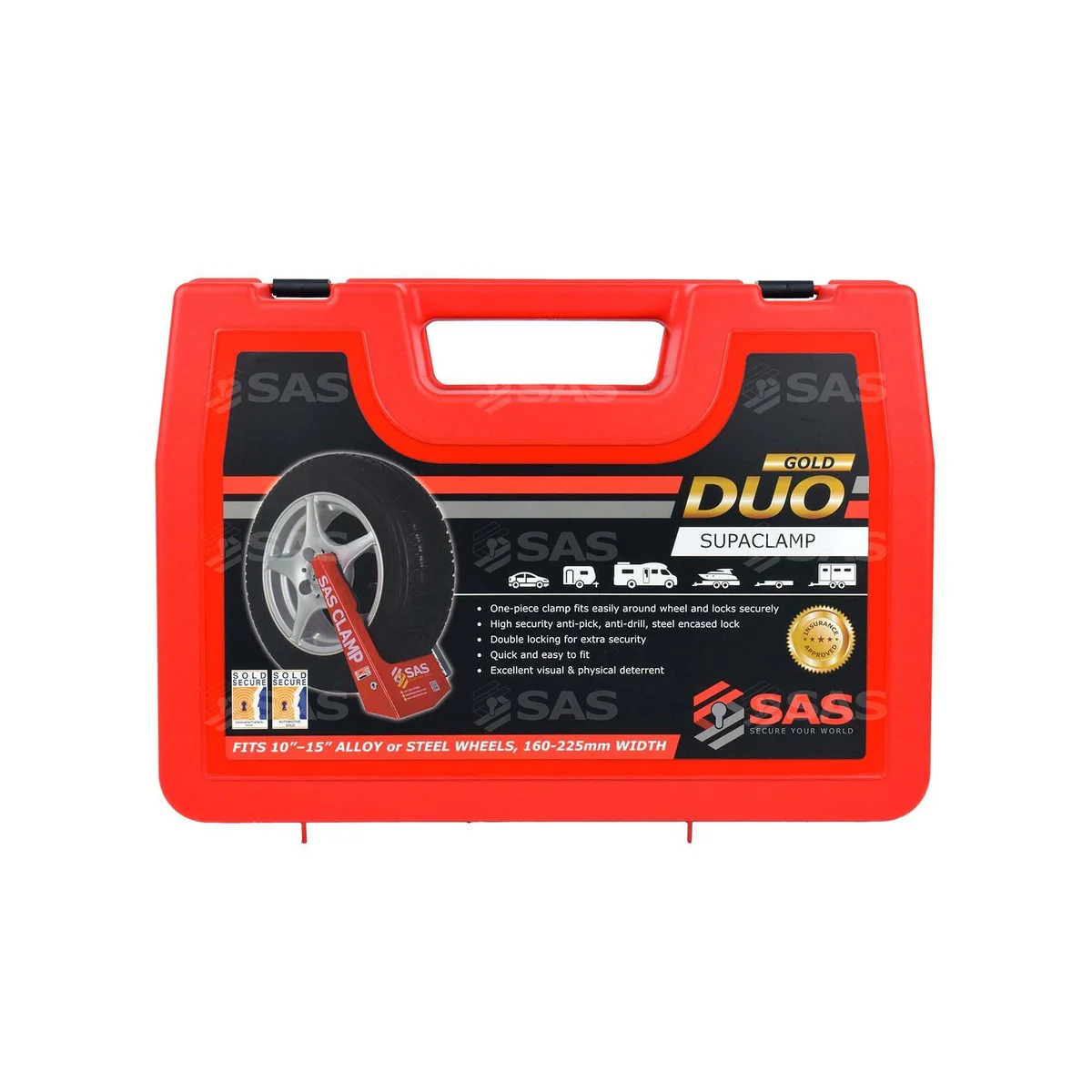 SAS Wheel Clamp Plastic Carry Case - Image 5