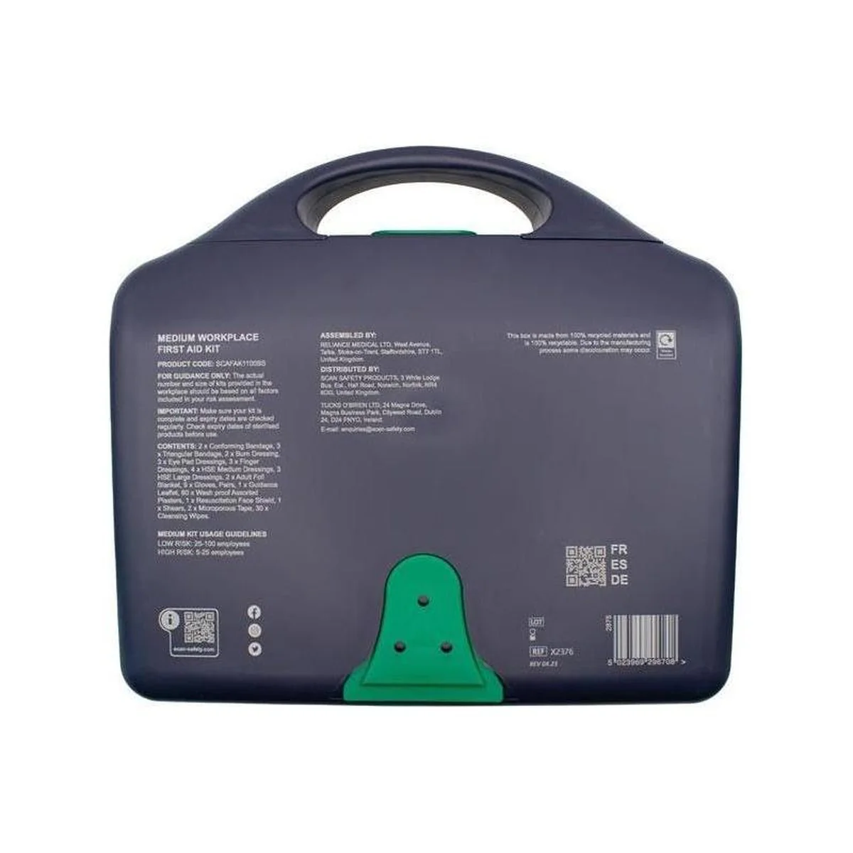 Scan First Aid Kit 1-100 Persons BS Approved - Image 2