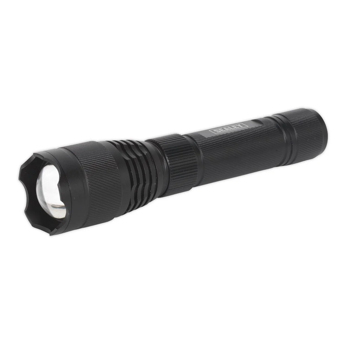 Sealey 10W Cree LED Rechargable USB Aluminium Torch Light Adjustable Focus