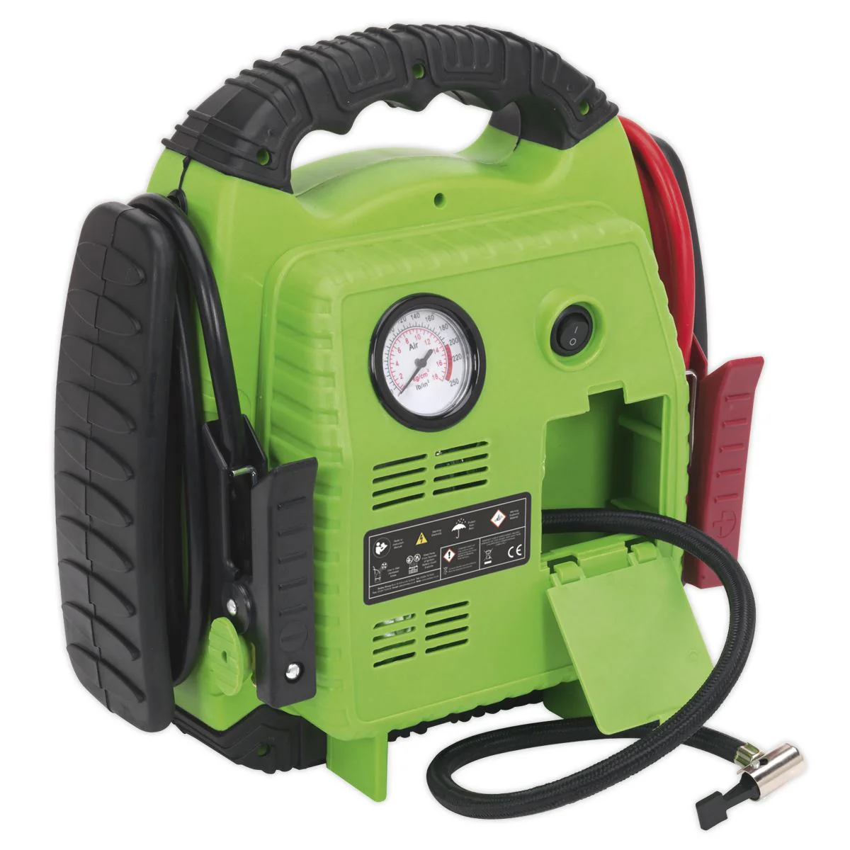 Sealey 12V RoadStart Emergency Power Pack 900 Peak Amps Car Battery Booster - Image 5