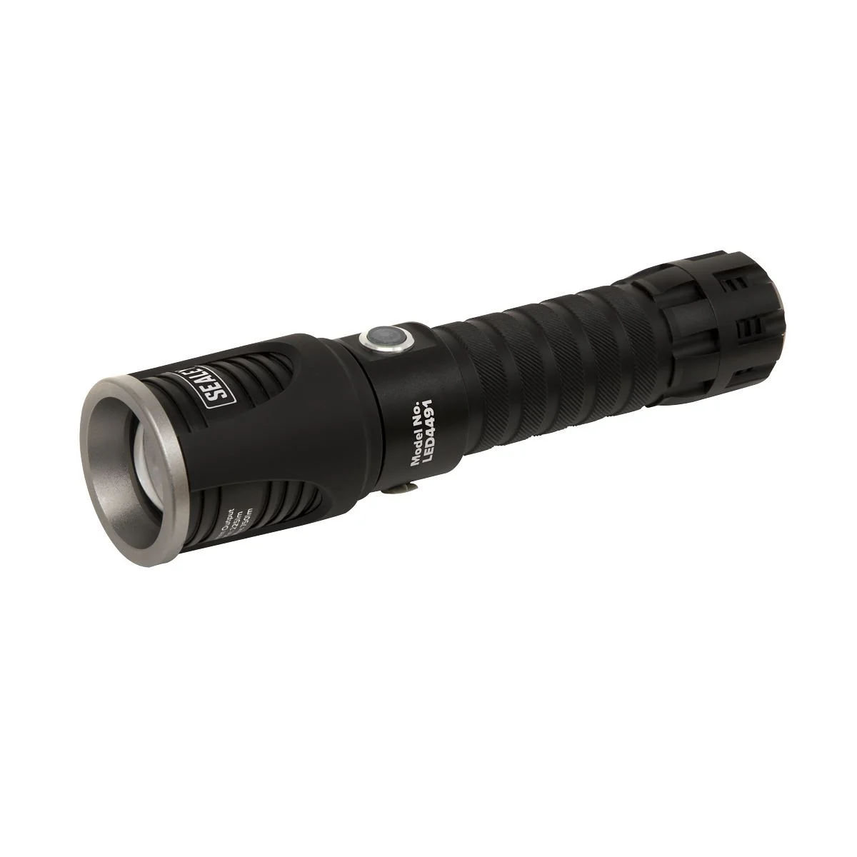 Sealey Aluminium Torch 5W SMD LED Adjustable Focus Rechargeable with USB Port - Image 7