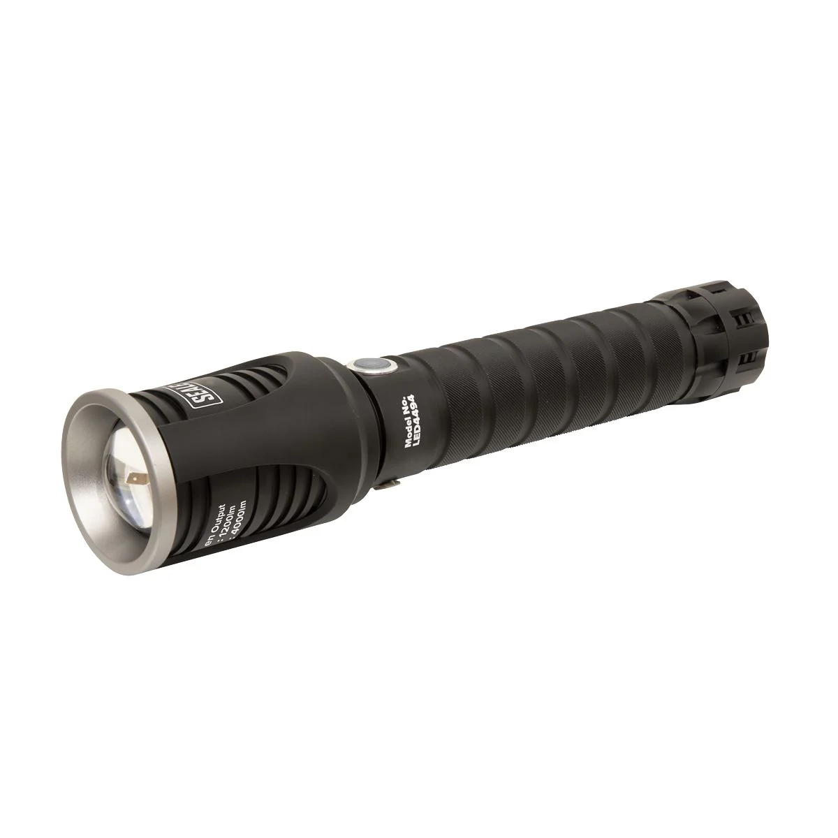Sealey Aluminium Torch 60W COB LED Adjustable Focus Rechargeable with USB Port - Image 8