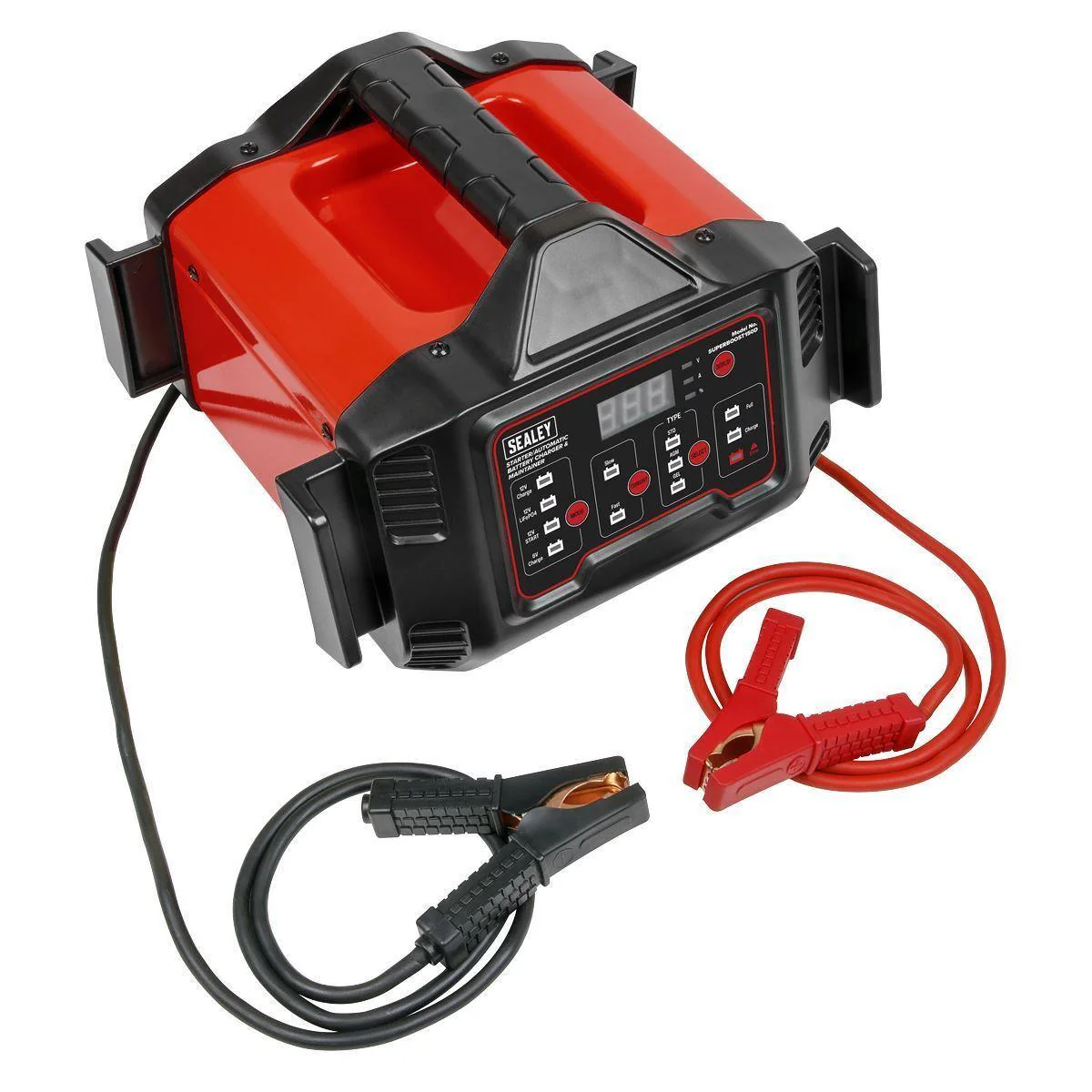 Sealey Battery Charger Automatic Maintainer 6/12V 150A Starter/15A - Image 4