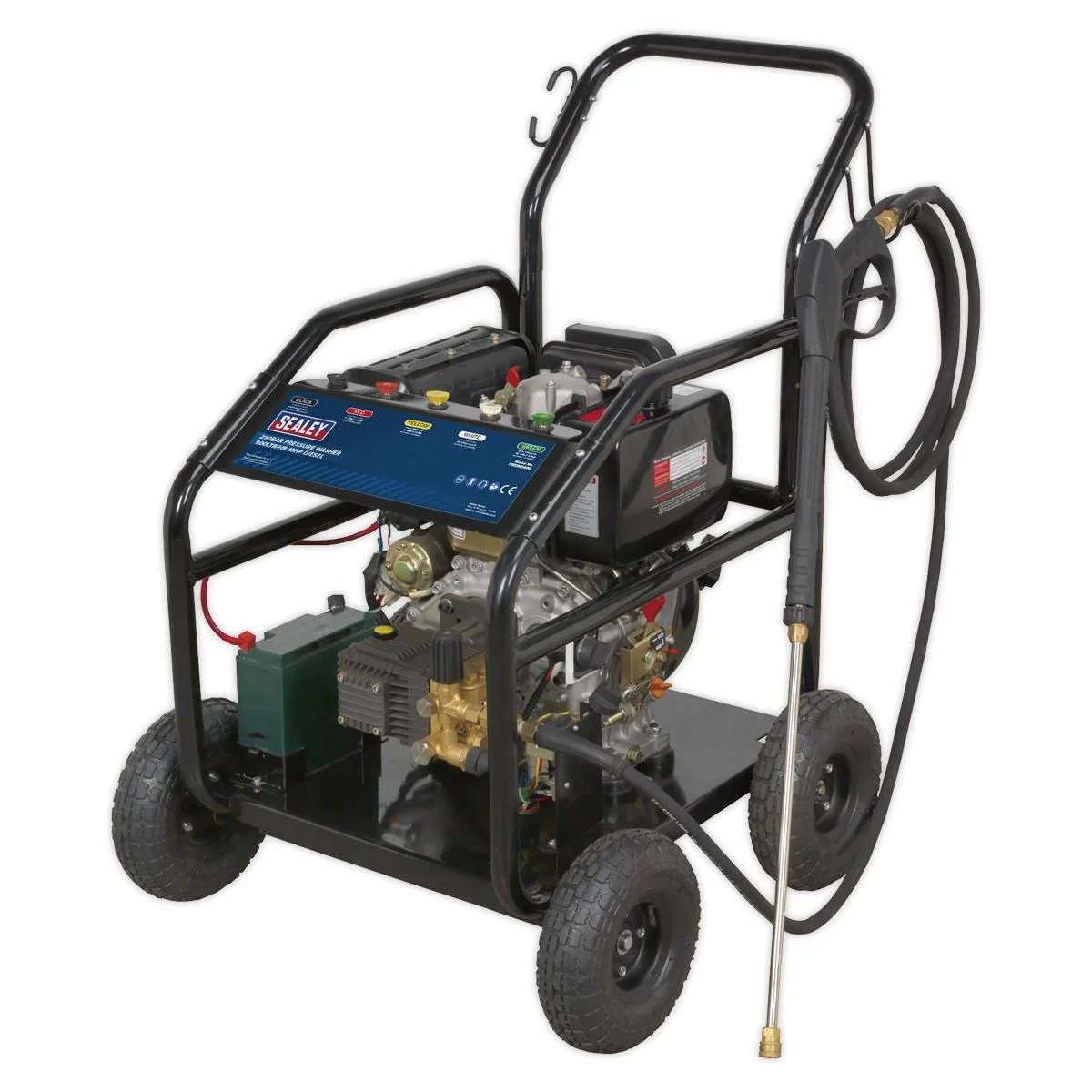 Sealey Pressure Washer 290bar 900L/hr 10hp Diesel PWDM3600 - Image 7
