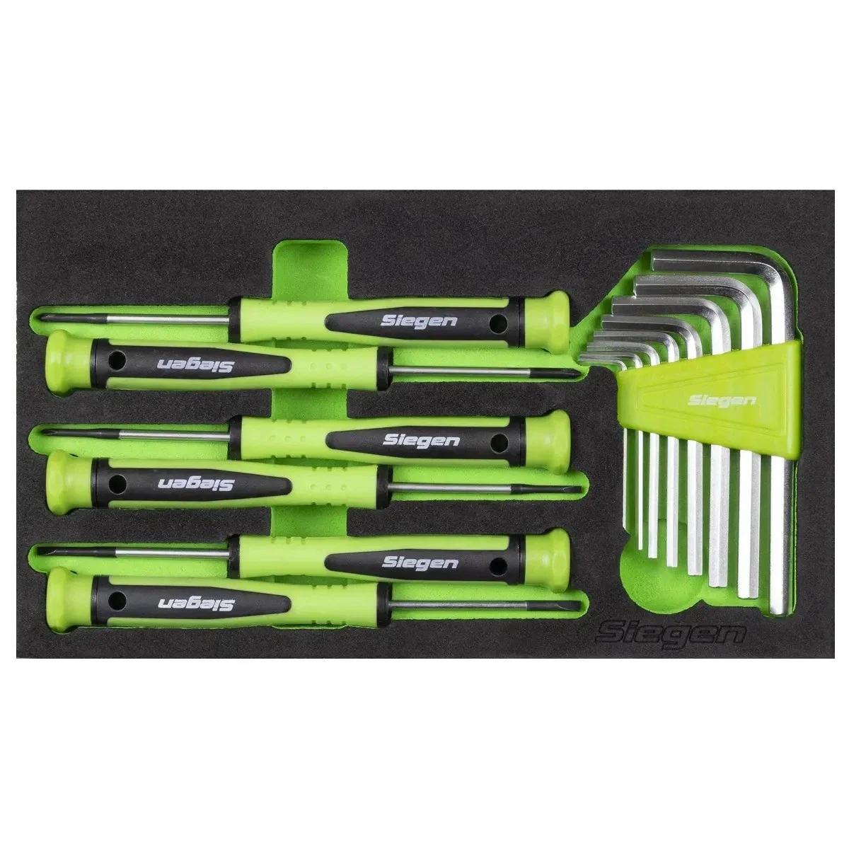 Sealey S01335 Siegen Mini Toolbox 2 Drawer with Tool Kit 111pc - Image 2