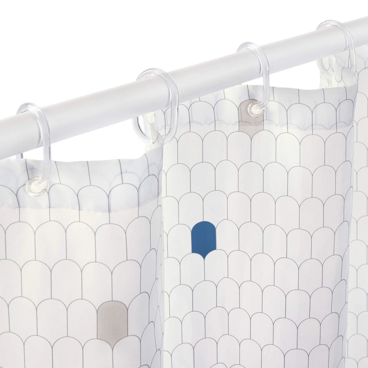 Shower Curtain White & Cells 2348 - Image 4