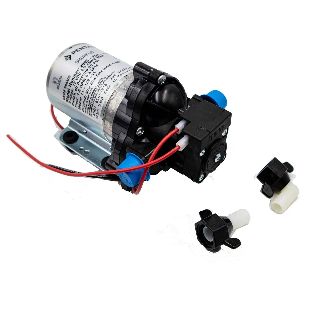 Shurflo 20PSI Water Pump - Trial King 7 - 2095-204-112 Caravan/Motorhome/Boat
