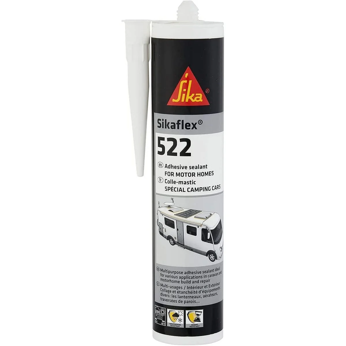 Sika Sikaflex 522 512 Caravan Sealer Sealant WHITE Bonding 310ml Motorhome - Image 3