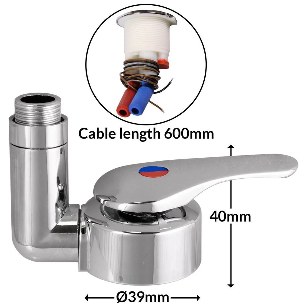 Single Lever Twist Shower Mixer - Image 3