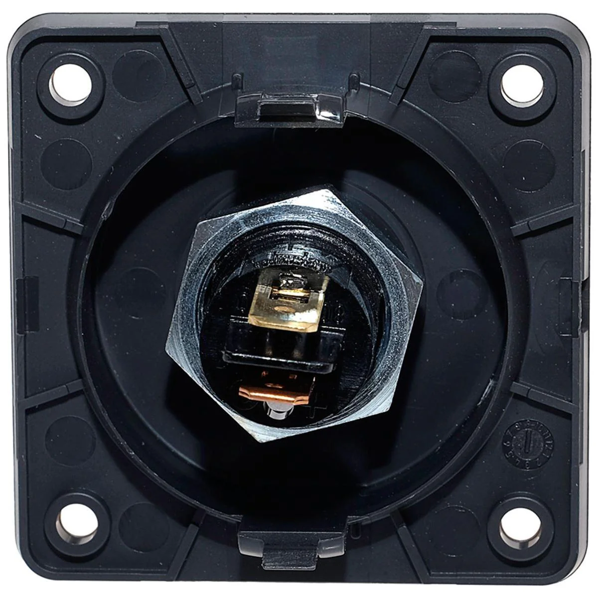 Single Pole Socket Anthracite (21223A) High Quality Socket for Your Caravan - Image 3