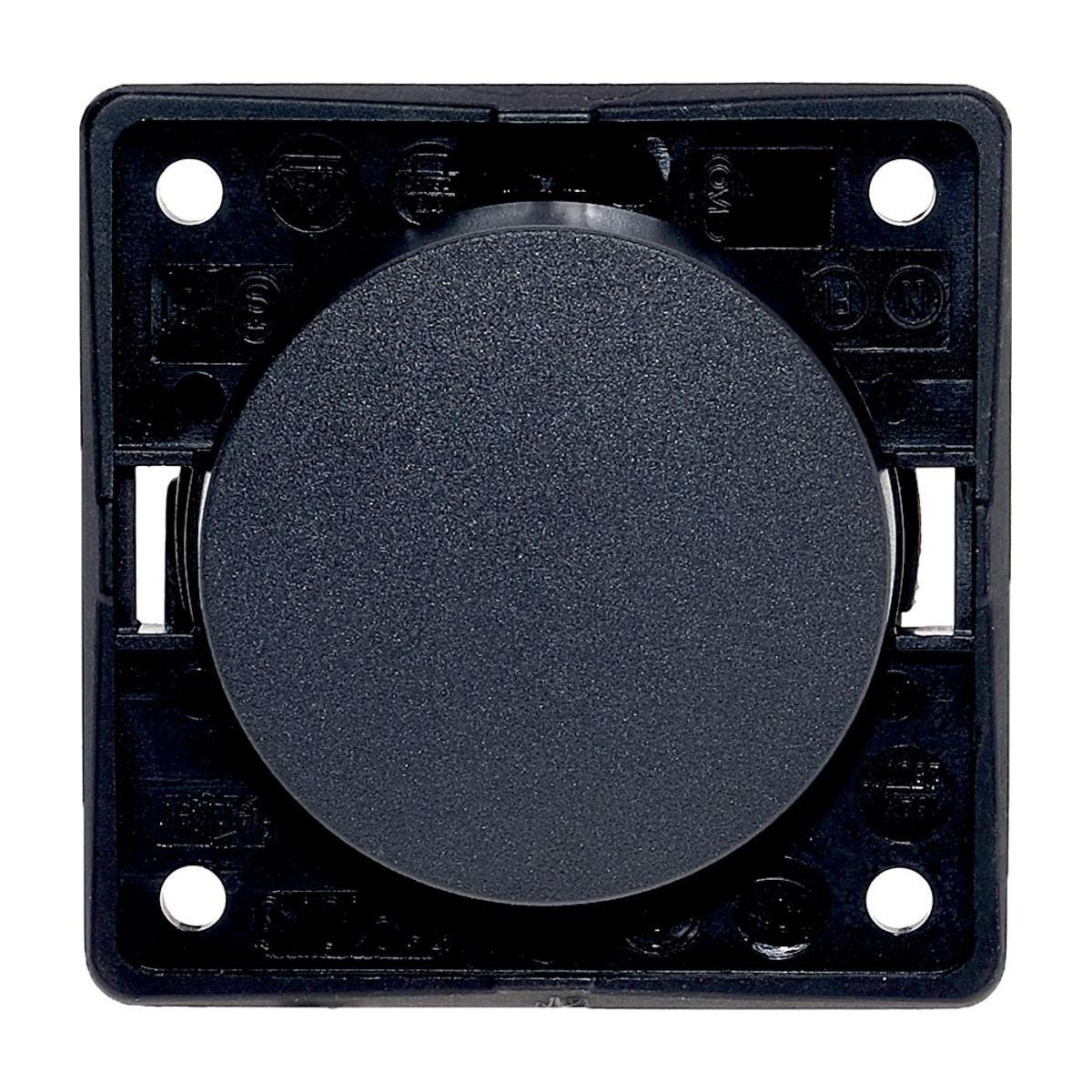 Single Switch Anthracite (21231A)