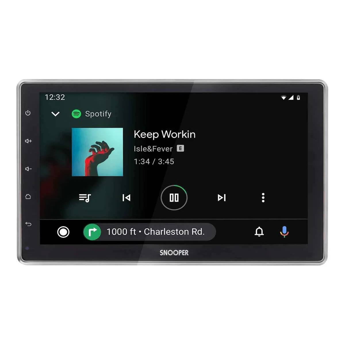 Snooper Multimedia Player with 10 1" Touchscreen and Smartphone Control for - Image 3