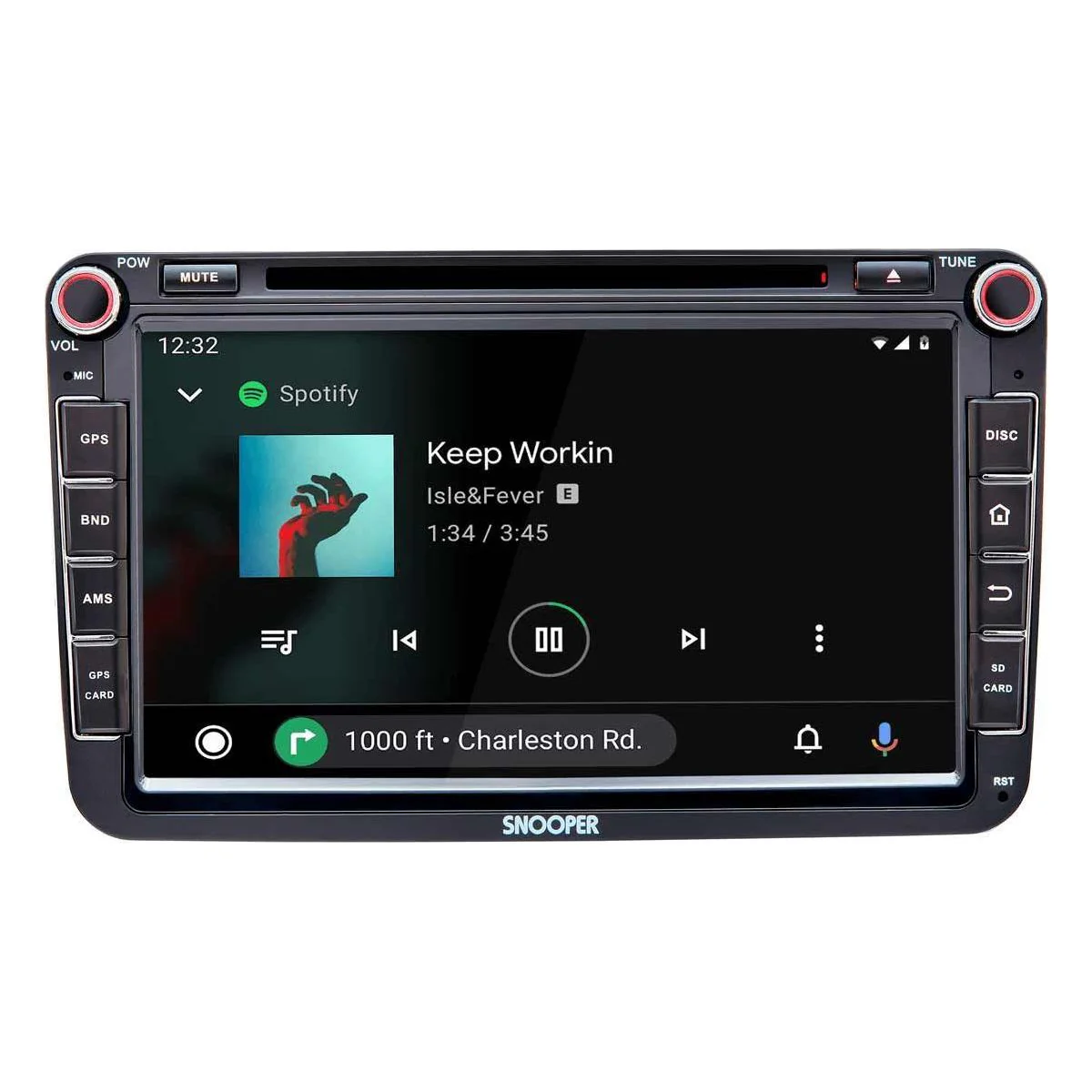 Snooper SMH 580VW 8" Multimedia Player with Advanced Smartphone Control for VW - Image 3
