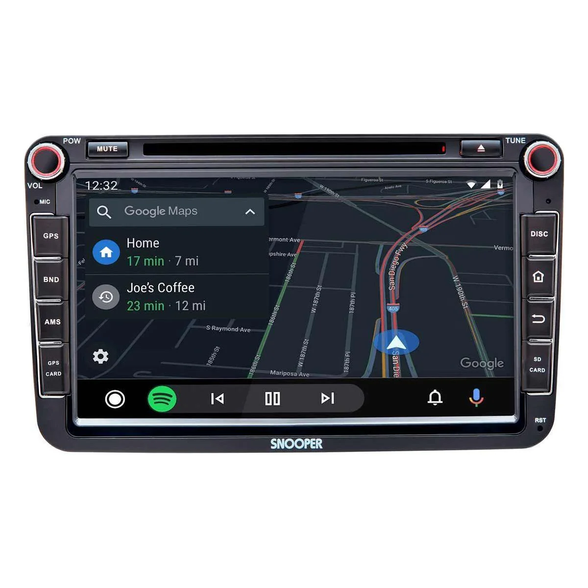 Snooper SMH 580VW 8" Multimedia Player with Advanced Smartphone Control for VW - Image 6