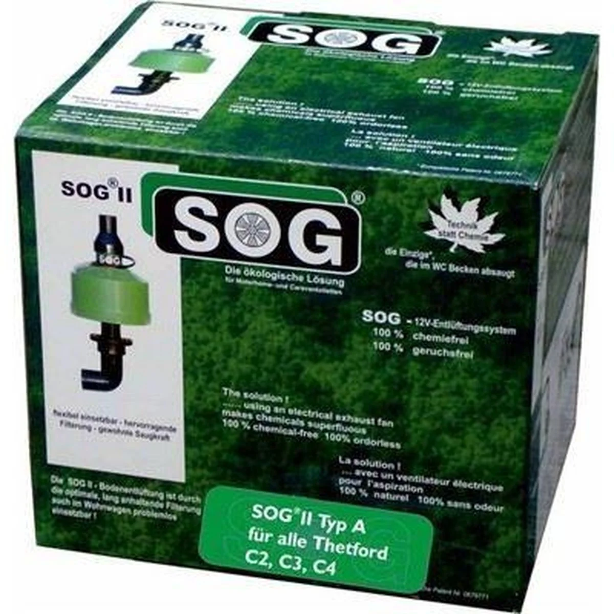 Sog Ii Kit Type G For Thetford Cassette Toilet C500 Sanitation Waste 20060