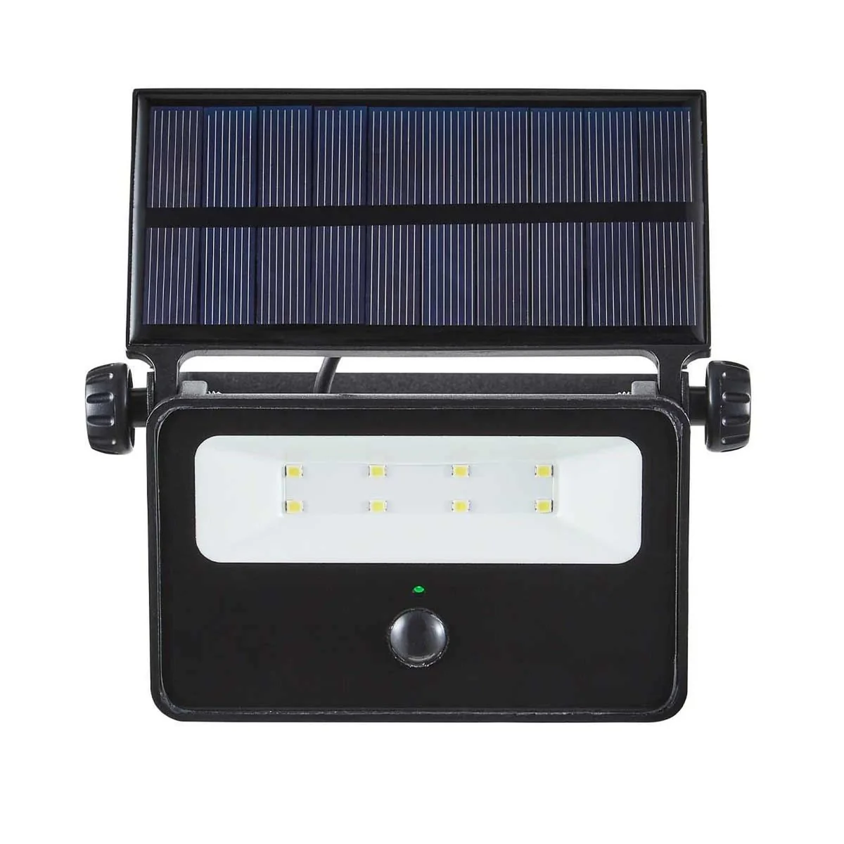 Solar Powered Security Floodlight with PIR Black (200lm / 2W) - Image 4