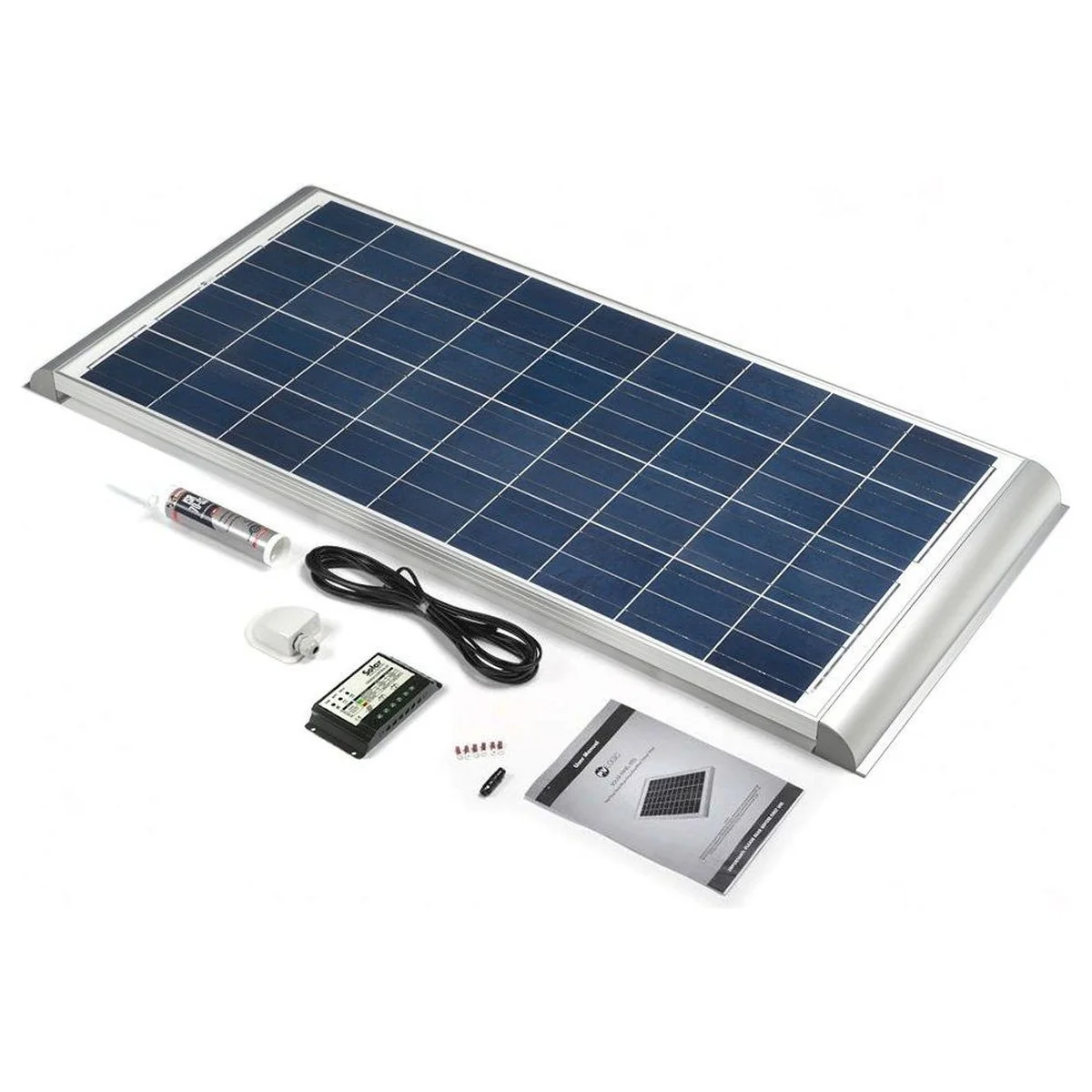 Solar Technology 120W Solar Panel Aero Profile & Kit STPMH120AE