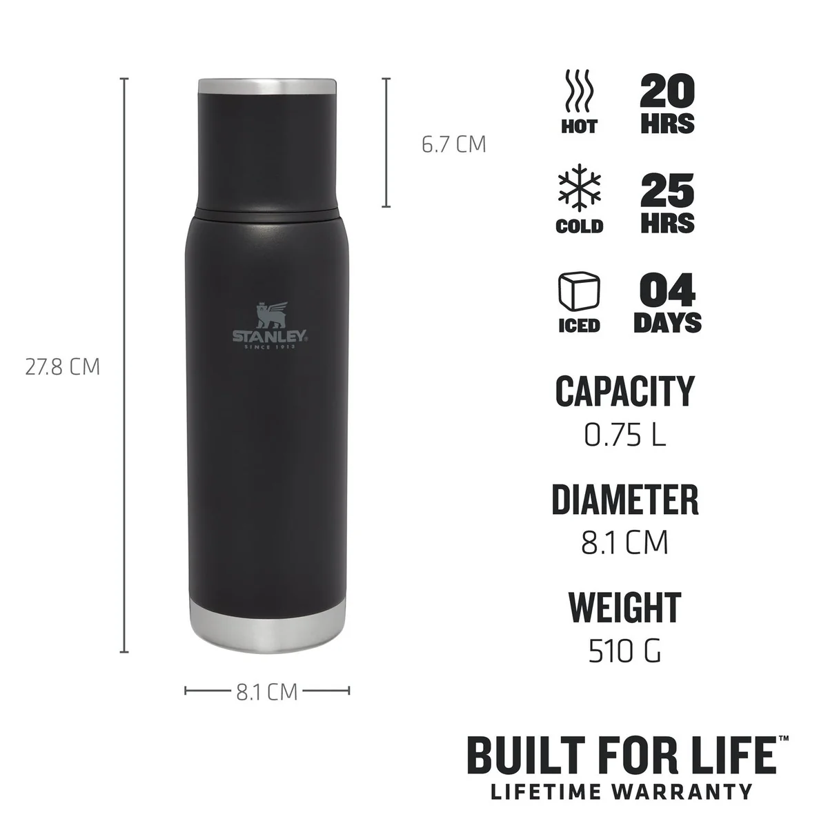 Stanley The Adventure To-Go Bottle 0.74L - Image 6