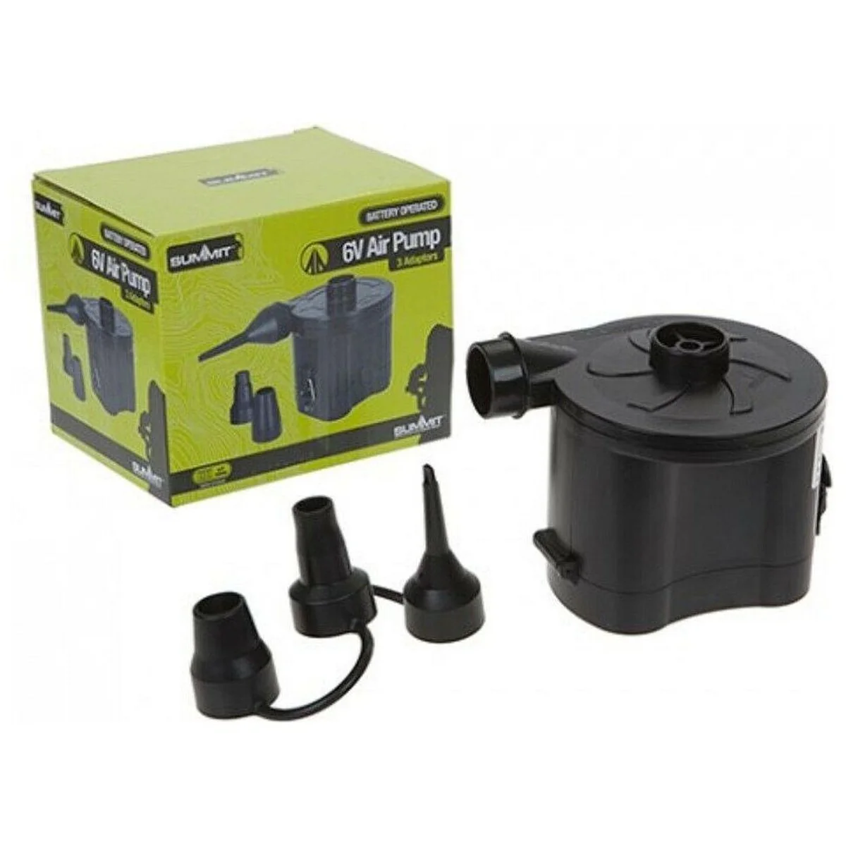 Summit Battery Powered Powerful Air Pump for Air Bed Mattress Inflatables Boat - Image 5