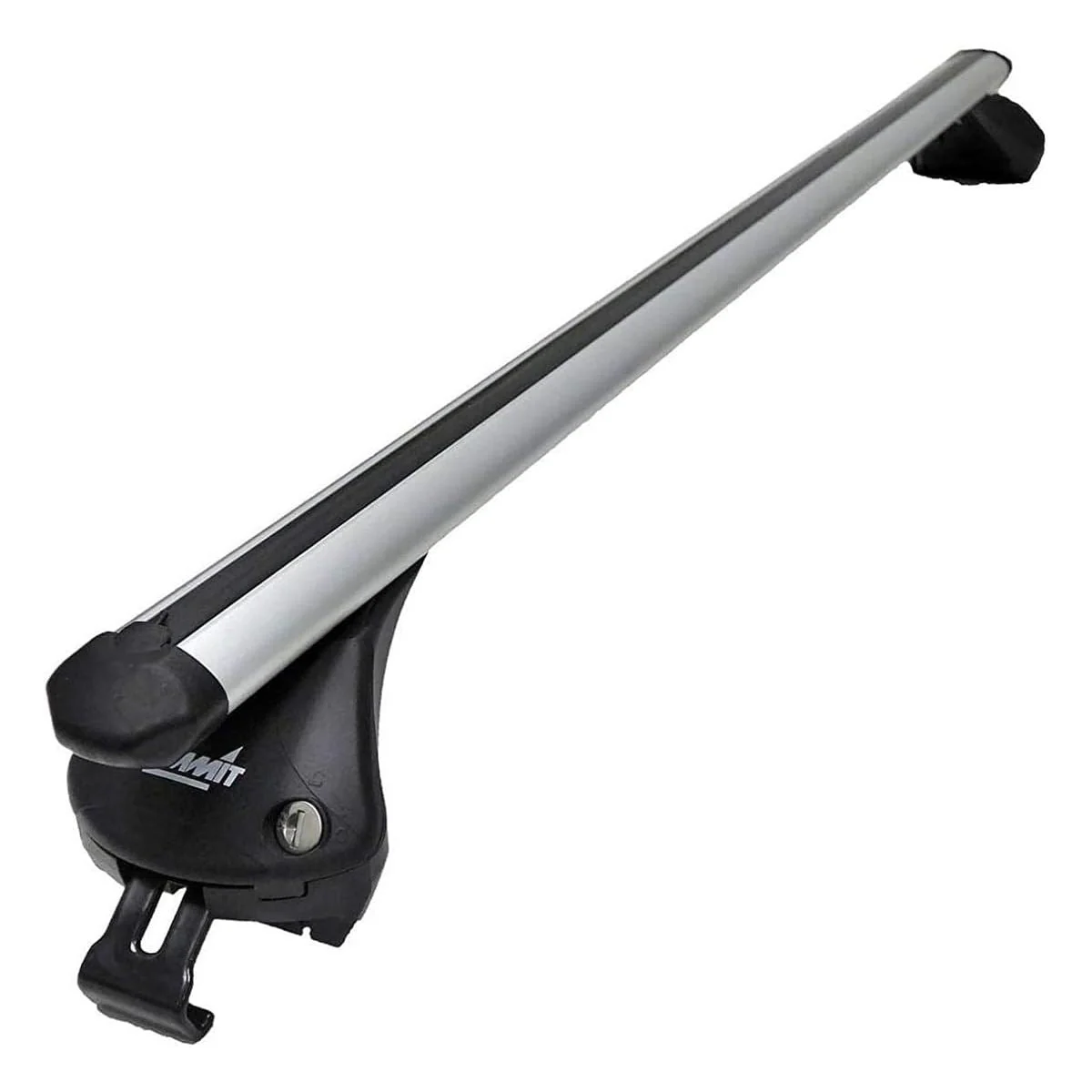 Summit SUP-957G Premium Integrated Railing Bar for Cars with Running Rails, Aluminium, Set of 2 - Image 2