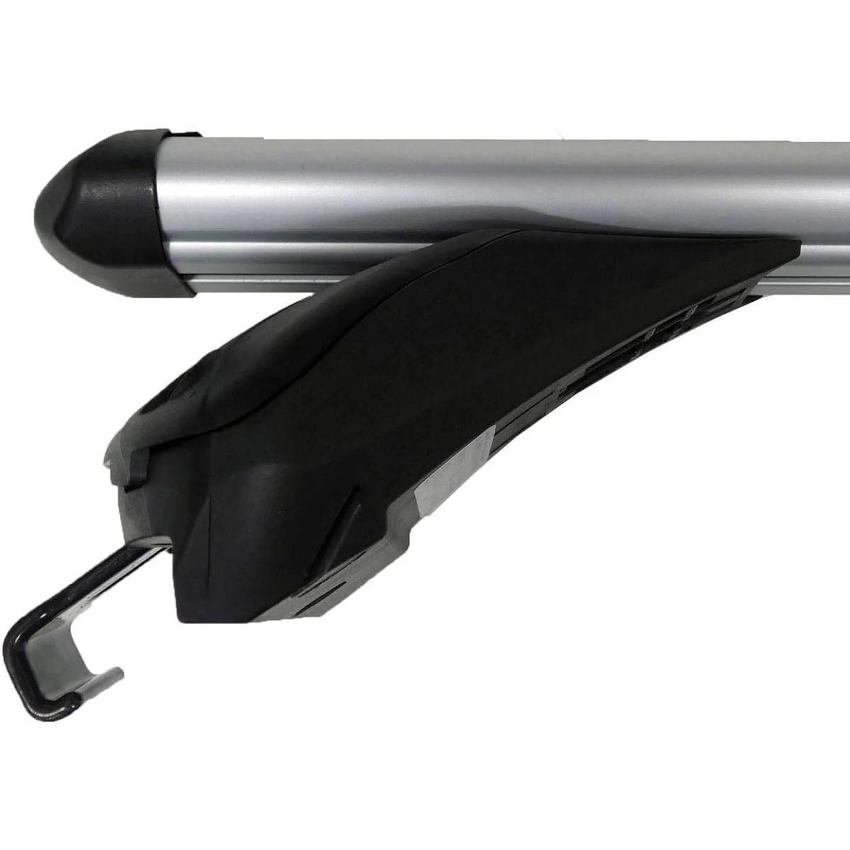 Summit SUP-965 Premium Integrated Railing Bar for Cars with Running Rails, Aluminium, Set of 2 - Image 5