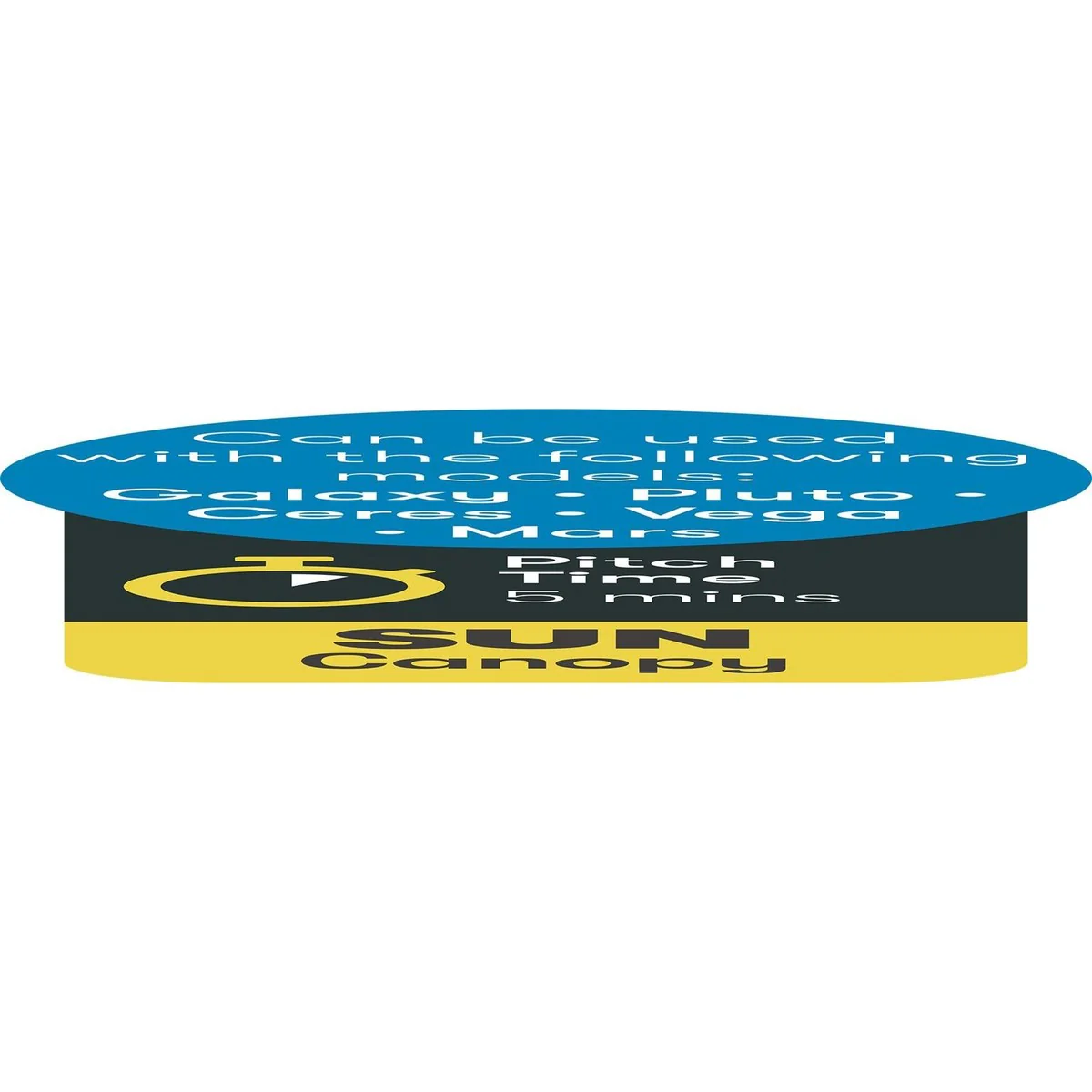 Sun Canopy Shady Pro (410) (Galaxy, Pluto size 7) 12022235420000 - Image 5
