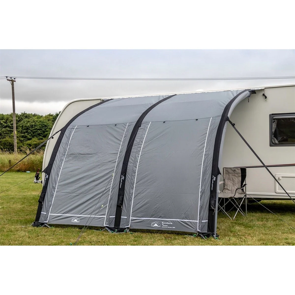 SunnCamp Arco Air Sun Canopy 300 (Dual Beading) Caravan Air Canopy - Image 2