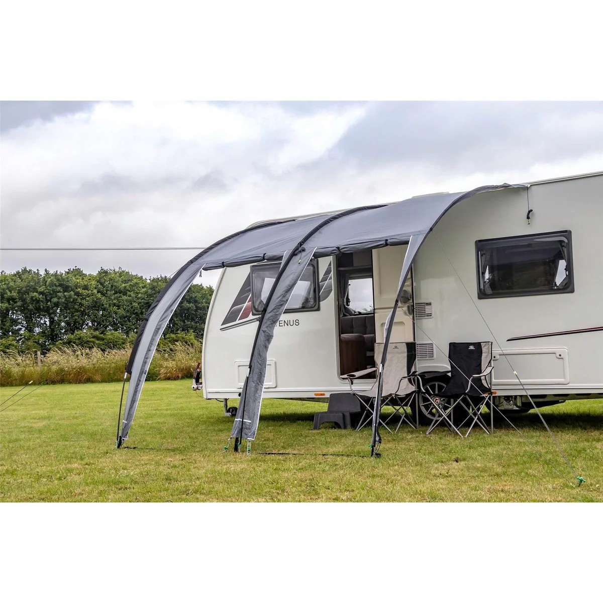 SunnCamp Arco Canopy 260 (Dual Beading) Caravan Poled Canopy - Image 5