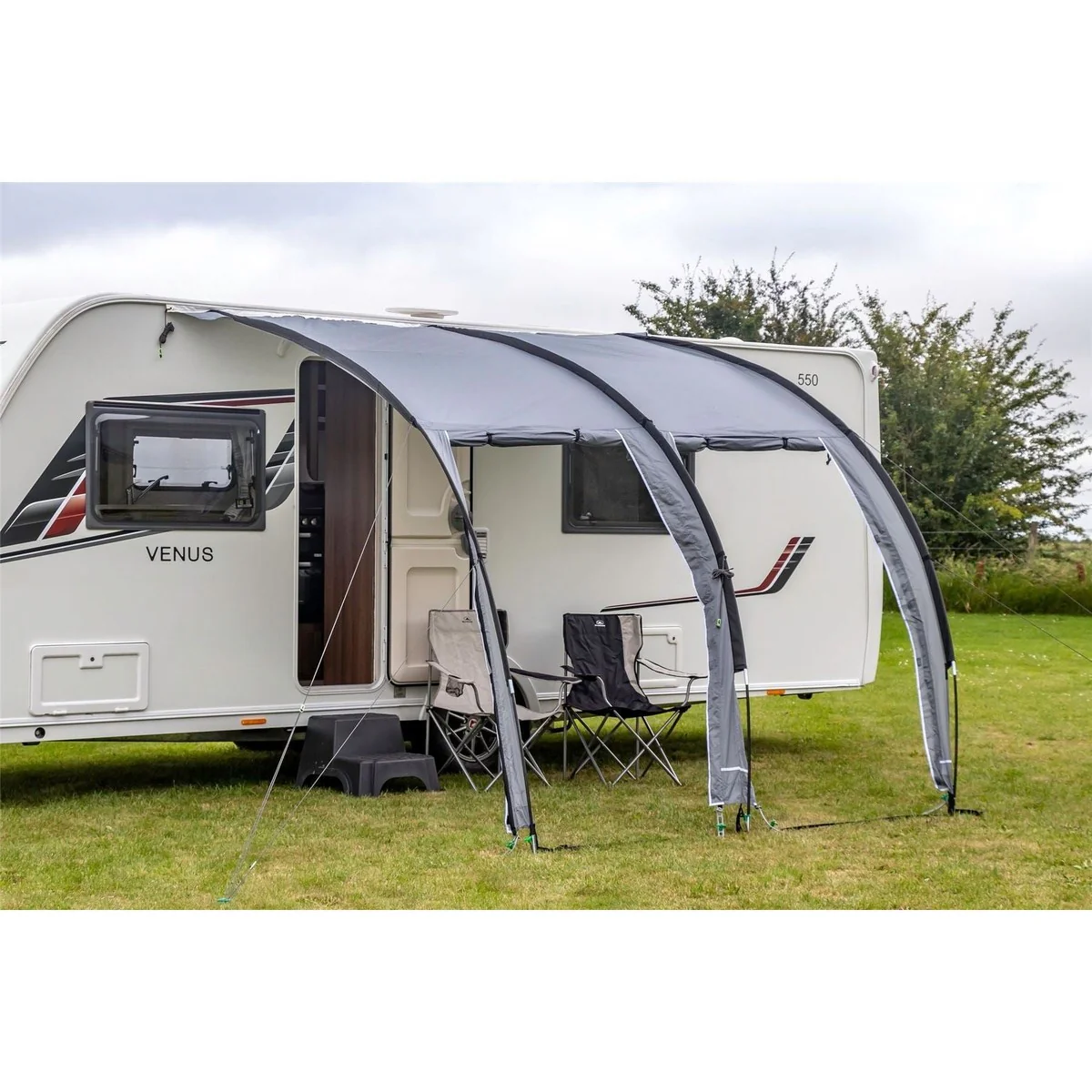 SunnCamp Arco Canopy 260 (Dual Beading) Caravan Poled Canopy - Image 6