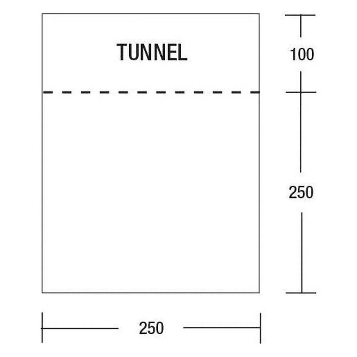 SunnCamp Motor Buddy 250 Driveaway Awning – 240cm Motorhome Poled Awning UK - Image 7