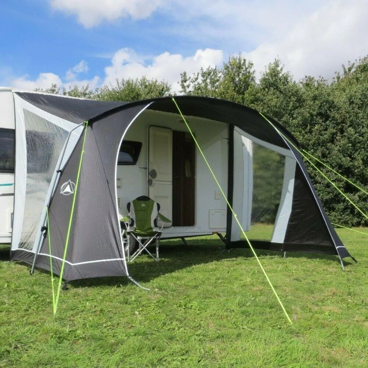 Sunncamp Swift 390 Caravan Sun Canopy Awning Open Porch Front SF8000 - Image 9