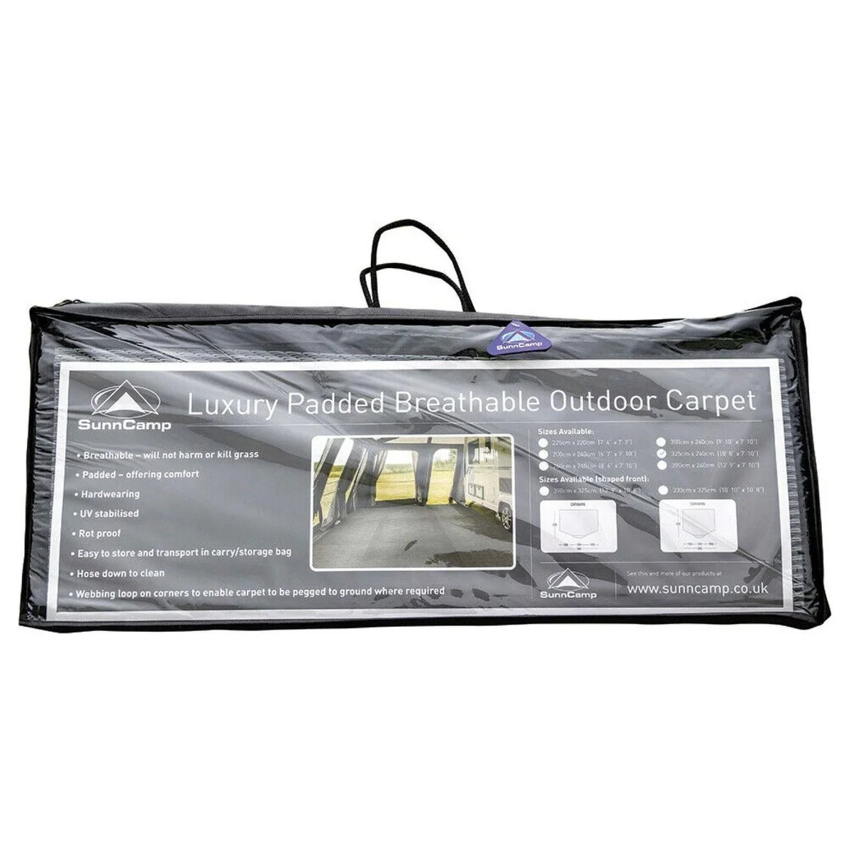 Awning Carpet Sunncamp Swift / Versara / Ultima 390 Luxury Padded 390cm x 240cm - Image 3