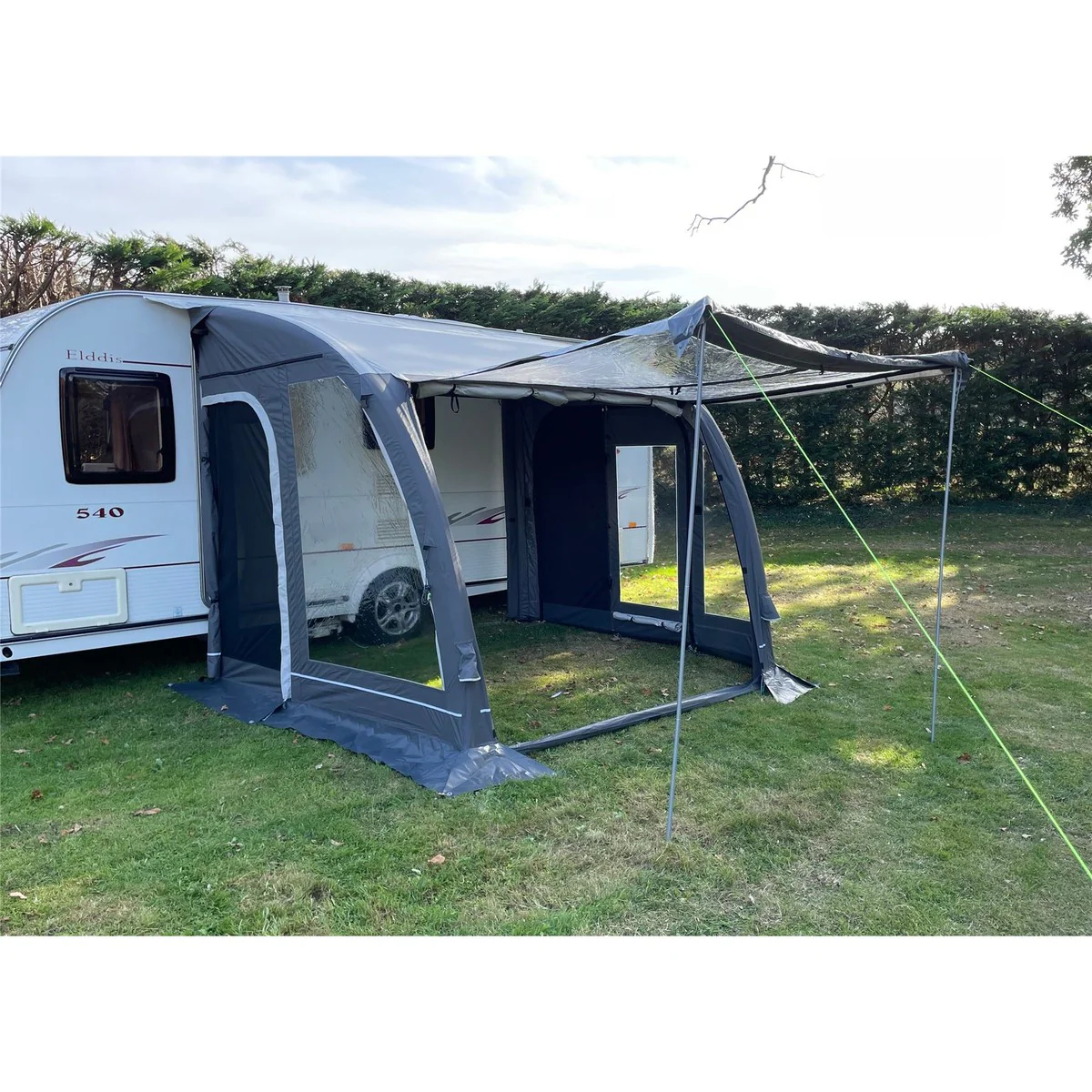 Sunncamp Ultima Pro 260 Caravan Air Awning Dual Beading & Height System - Image 2
