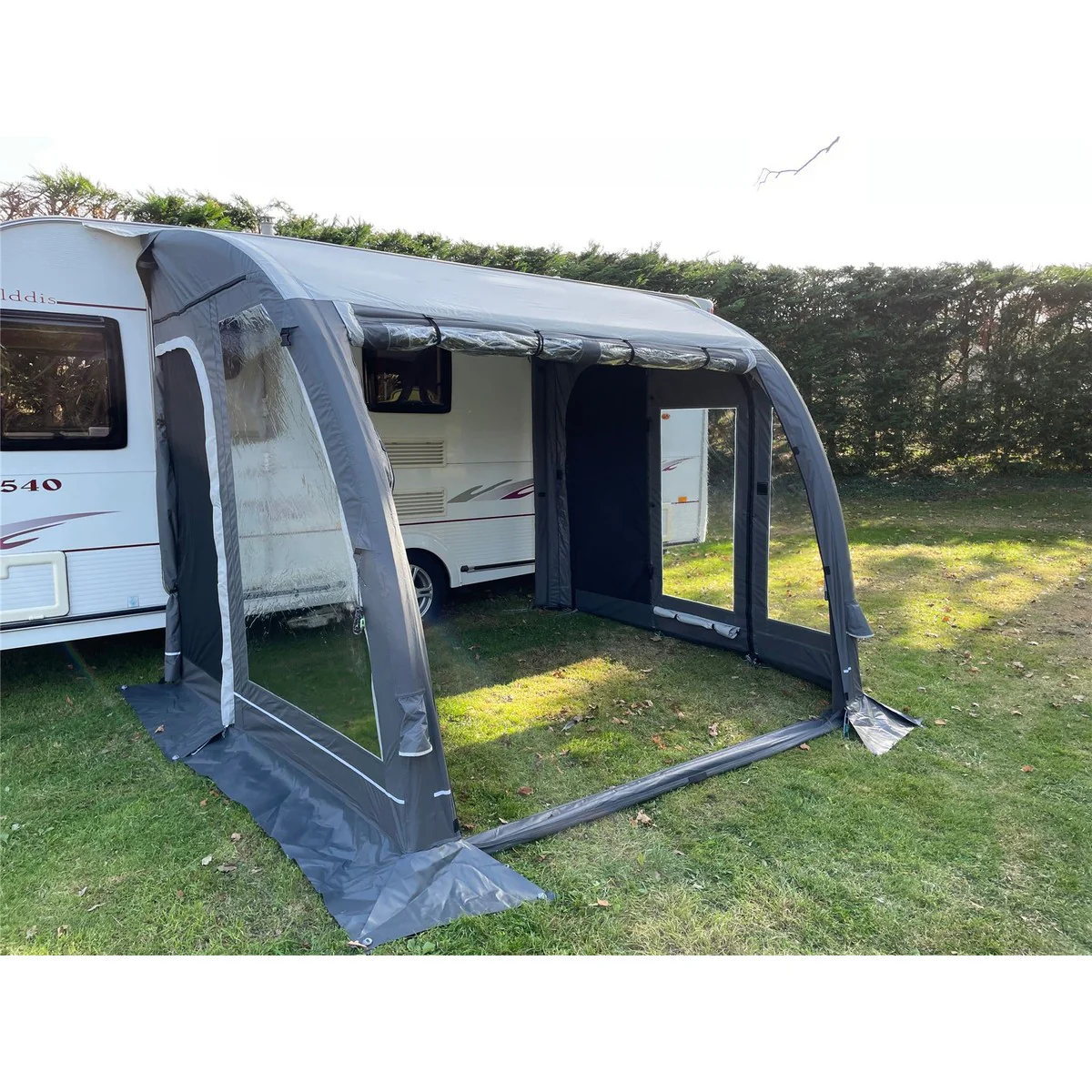 Sunncamp Ultima Pro 260 Caravan Air Awning Dual Beading & Height System - Image 6