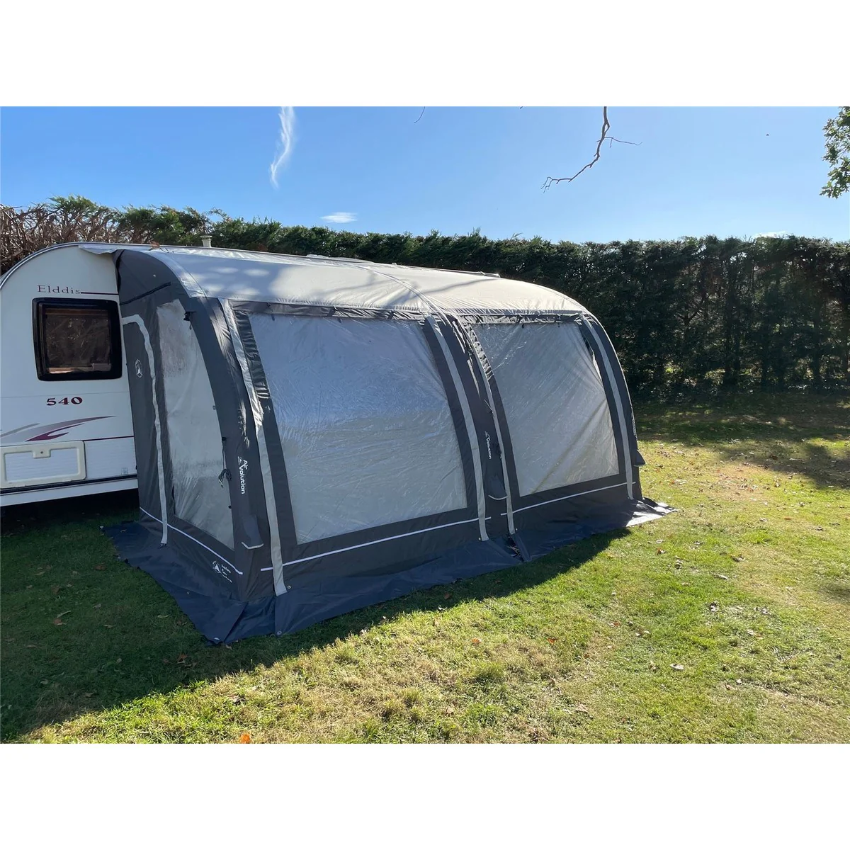 Sunncamp Ultima Pro 390 Caravan Air Awning Dual Beading & Height System - Image 15