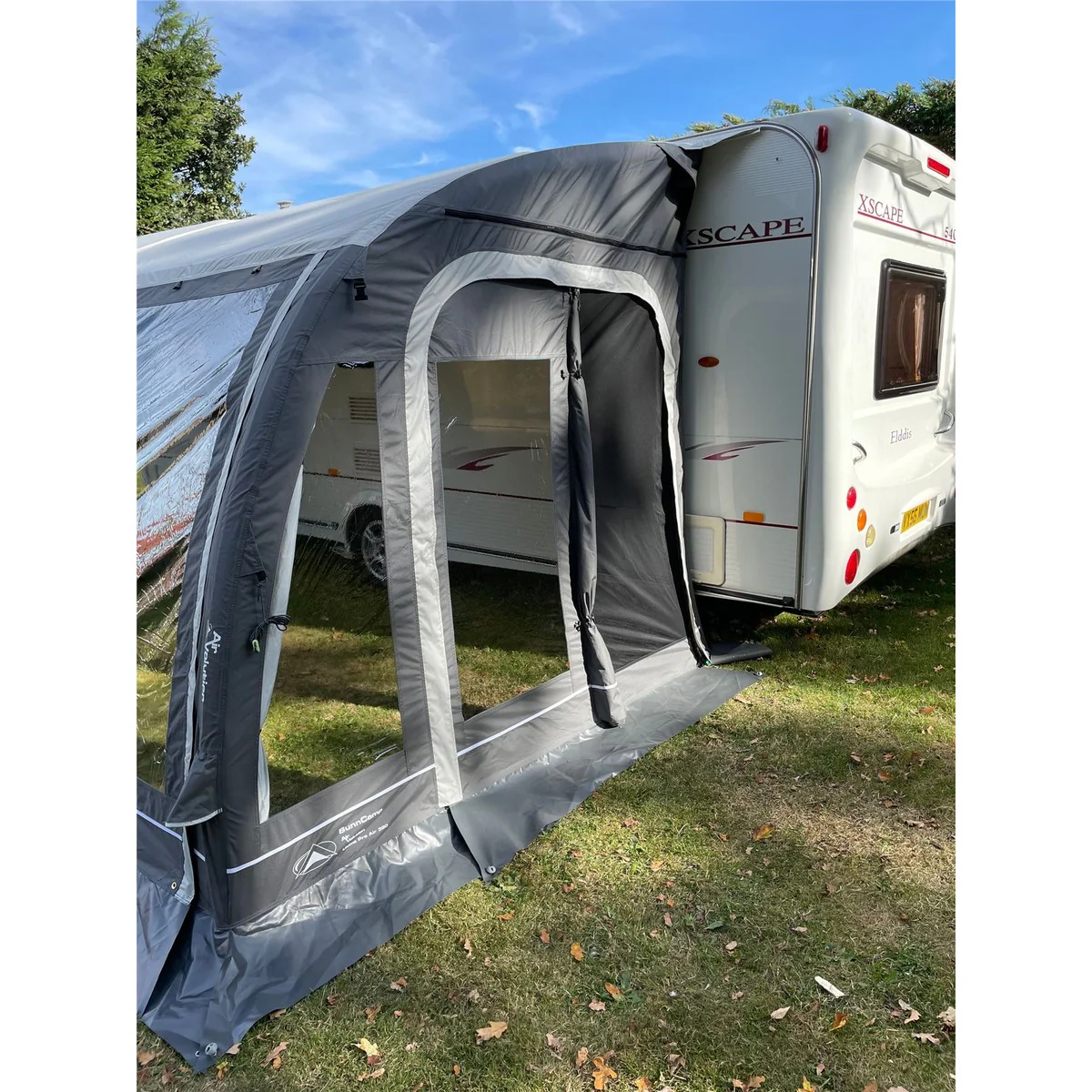 Sunncamp Ultima Pro 390 Caravan Air Awning Dual Beading & Height System - Image 6