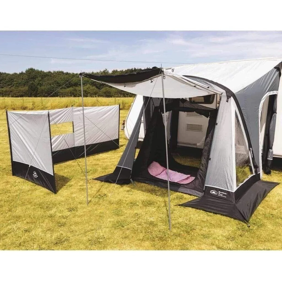 Sunncamp Windjammer Windbreak Grey 5 Metre Camping Caravan Motorhome SF3029 - Image 2