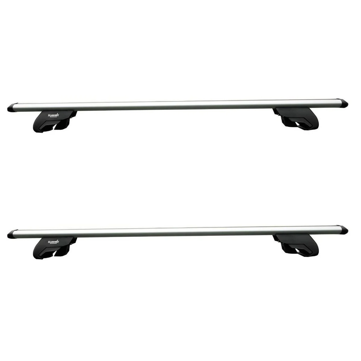 SUP-930A Premium Railing Roof Bar for Cars with Raised Running Rails, Aluminium, Set of 2 - Image 6