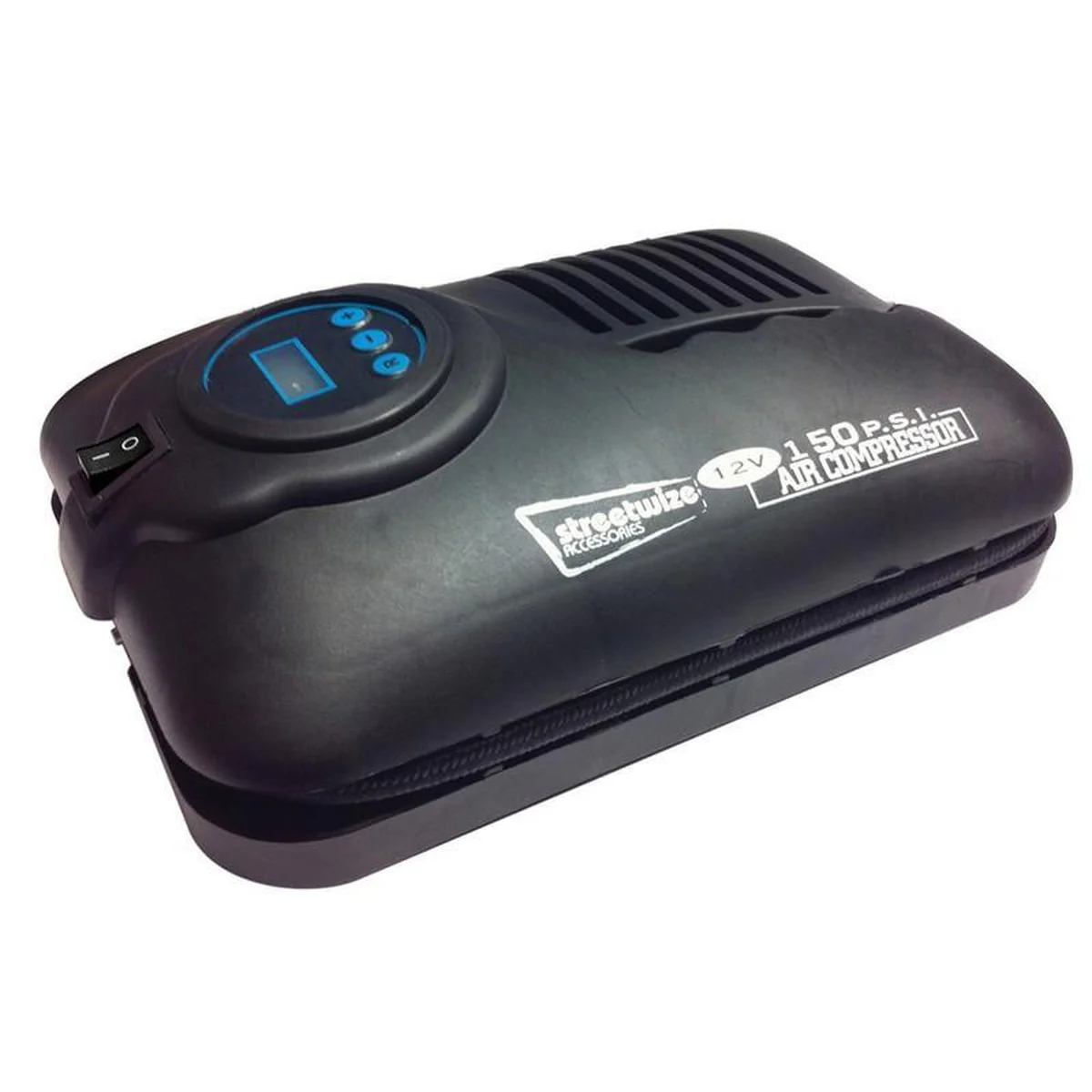 Swac5 Slim 12v Digital Automatic Cut-off Car Van Bike Tyre Compressor Inflator - Image 2