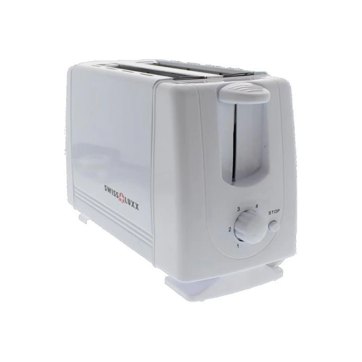 Swiss Lux Low Wattage White Toaster - Image 3