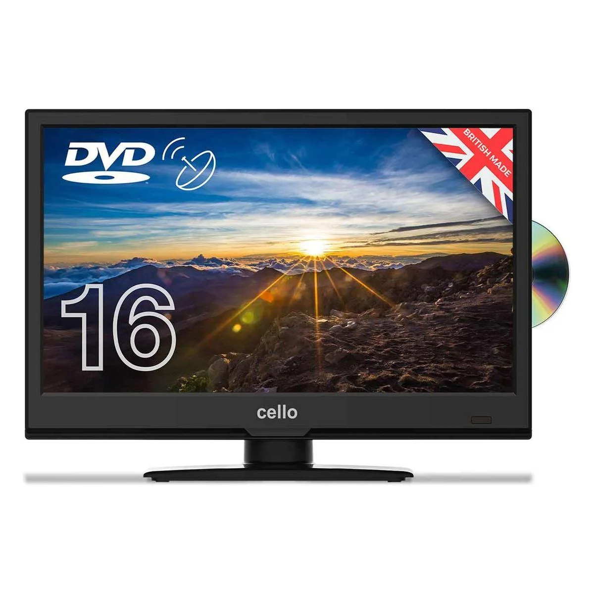 Television/DVD LED Cello 16"