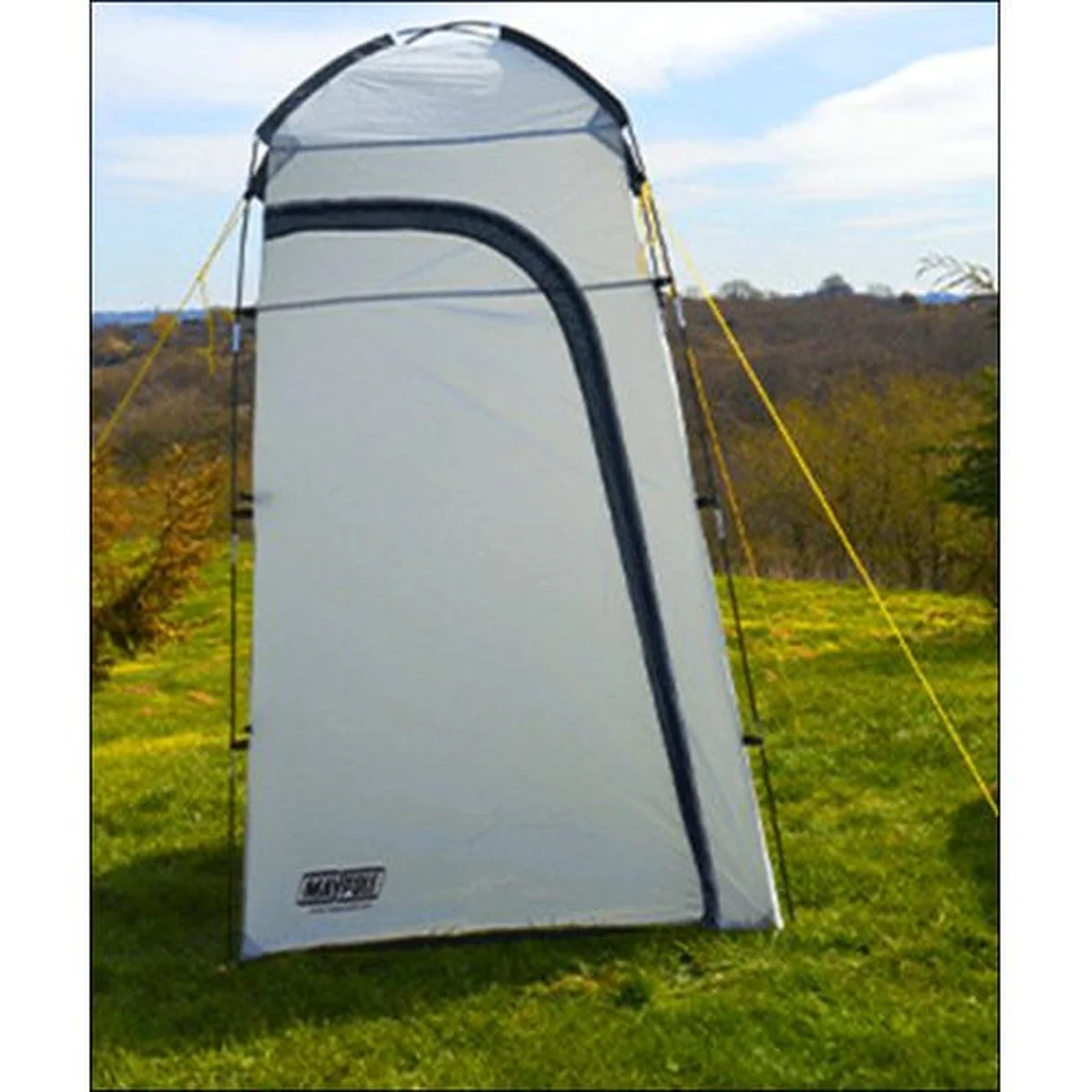 Maypole Portable Shower and Utility Tent, Dark Grey  - MP9515 Travel Shelter for Camping & Outdoors - Image 3