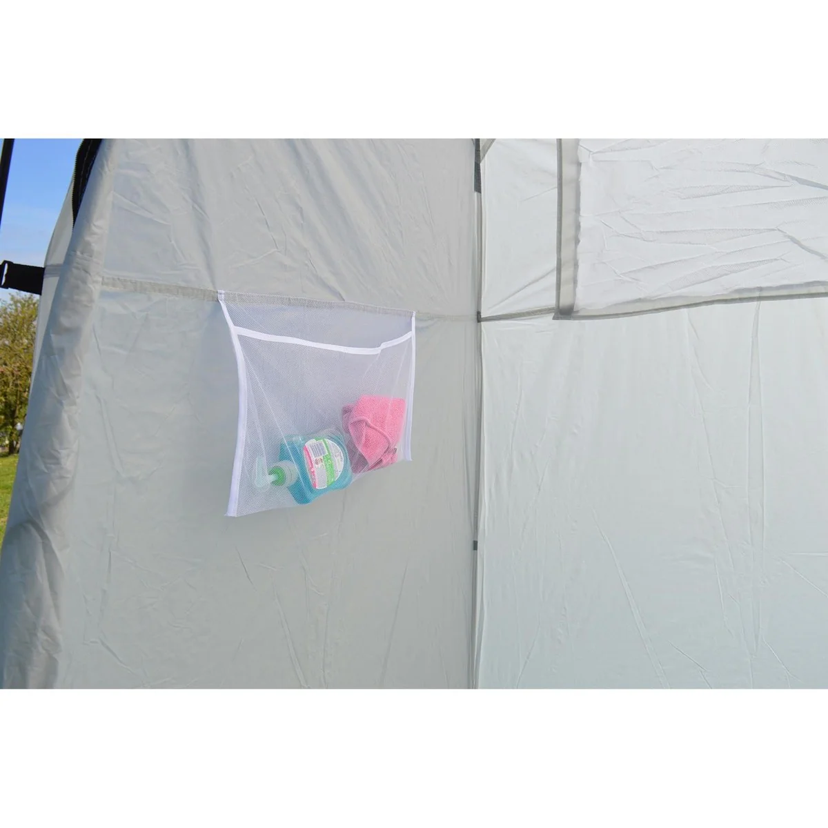 Maypole Portable Shower and Utility Tent, Dark Grey  - MP9515 Travel Shelter for Camping & Outdoors - Image 5