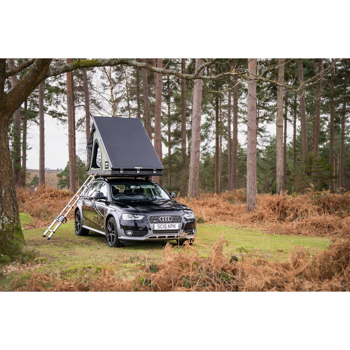 TentBox Cargo 2.0 (Forest Green) 2 Person Roof Tent - Image 4
